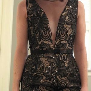 Formal sequined gown